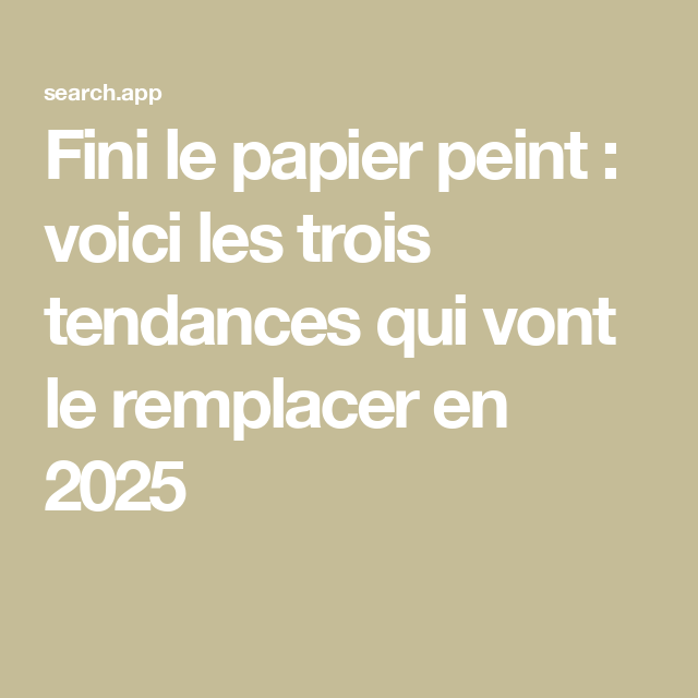 Papier peint intiss&eacute; d&eacute;co murale