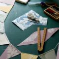 Recyclage papier-peint DIY