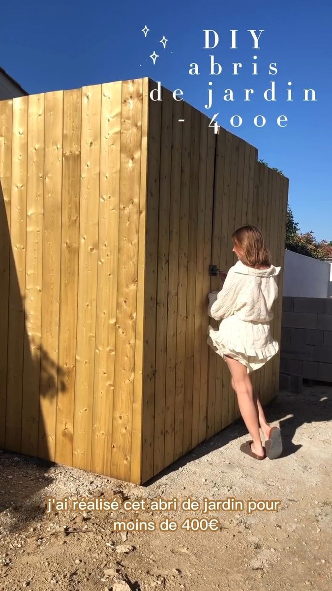 Abri de jardin Lifetime installation