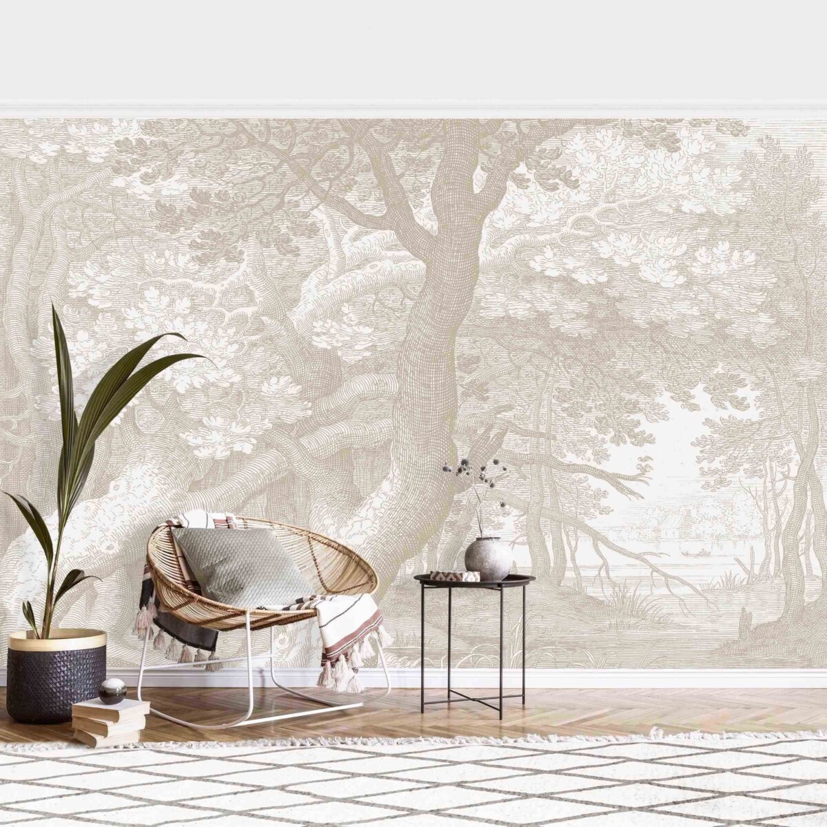 R&eacute;novation papier peint intiss&eacute;