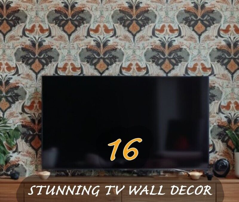 Papier peint mural TV : idées et conseils déco modernes