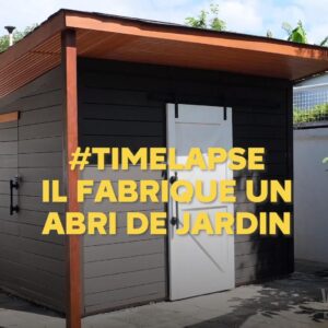 Abri de jardin Lifetime installation