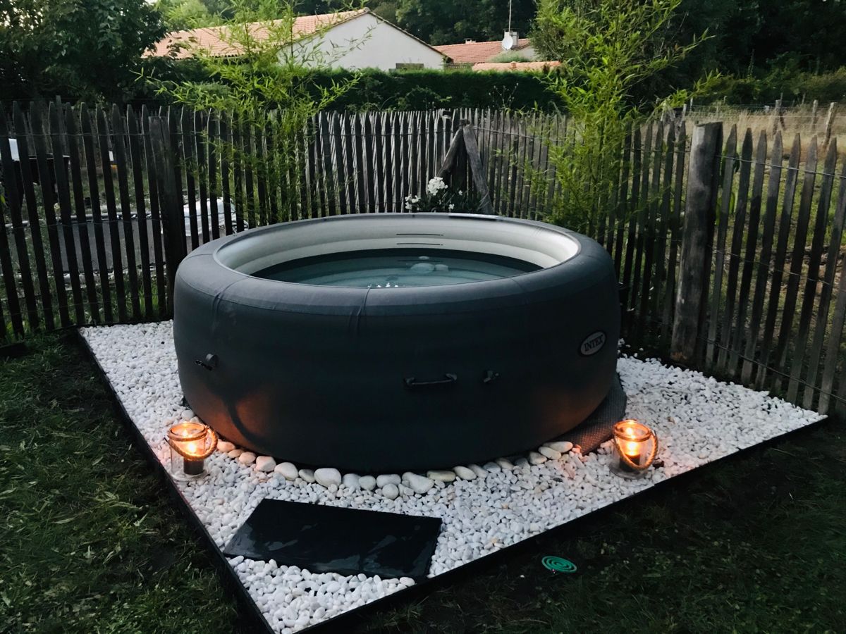 Spa gonflable Intex Ardoise luxe