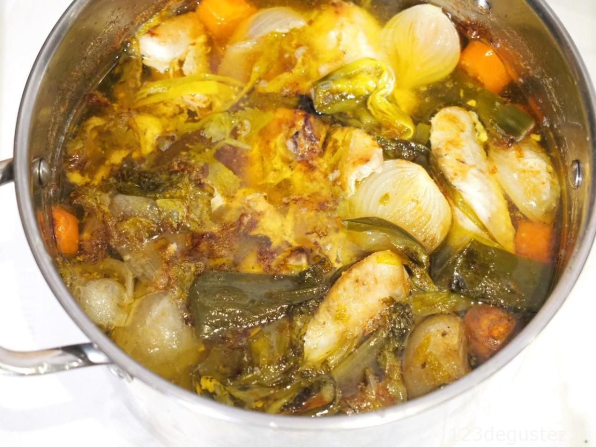 bouillon de poule de Bresse