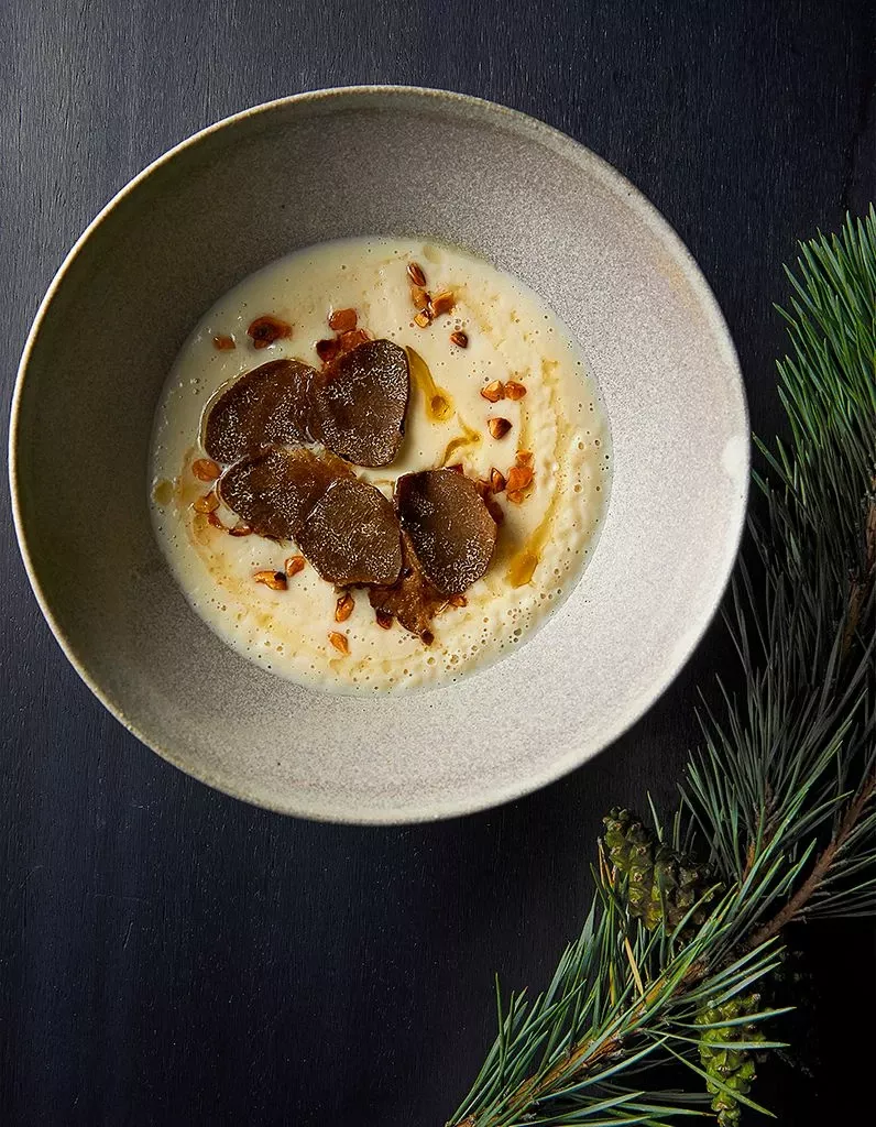 Velout&eacute; ch&acirc;taigne truffe