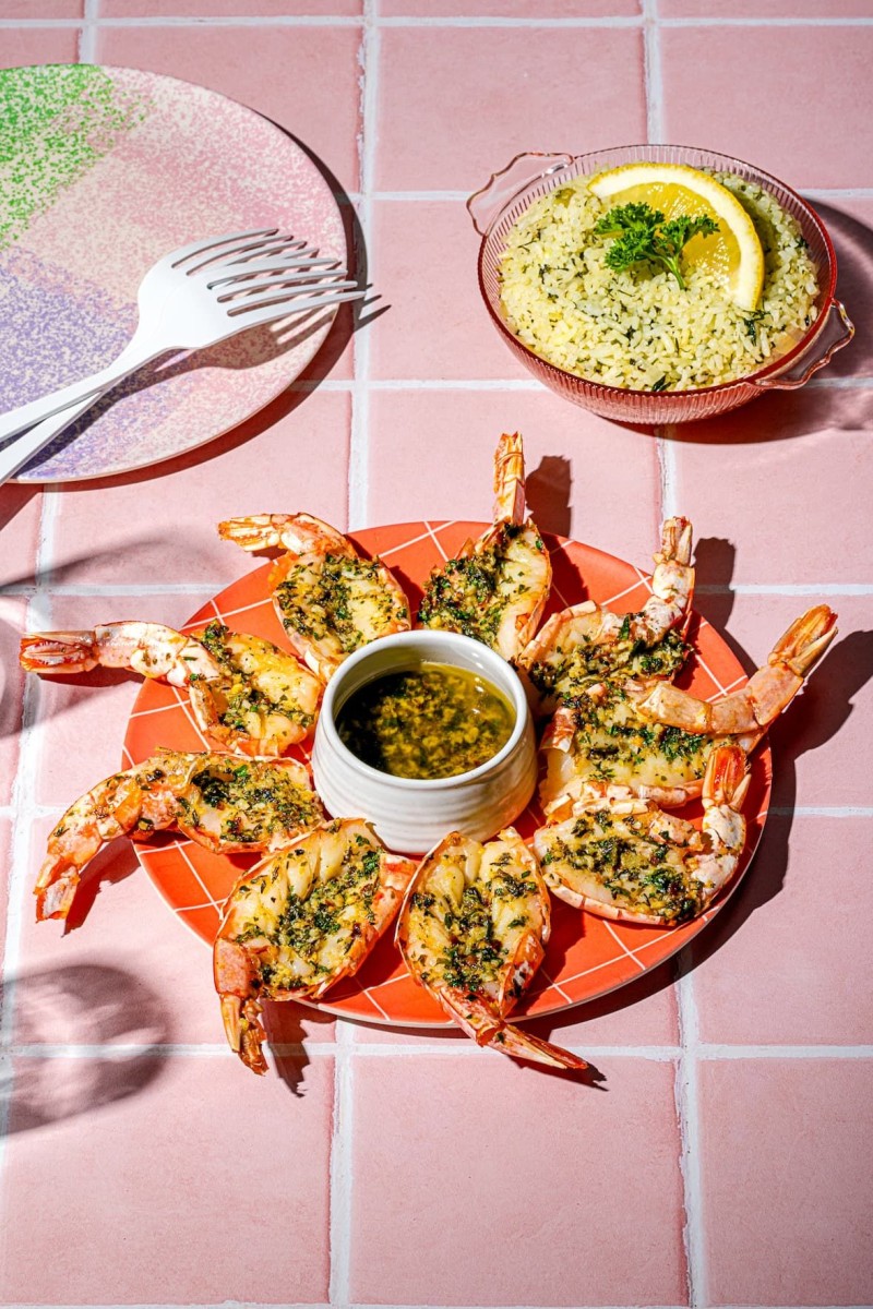 Crevettes marin&eacute;es Vanuatu