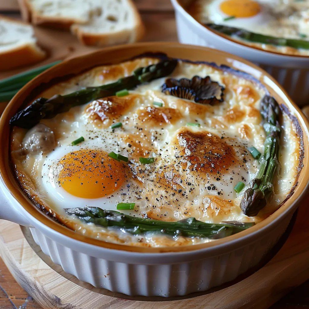 &OElig;uf parfait morilles