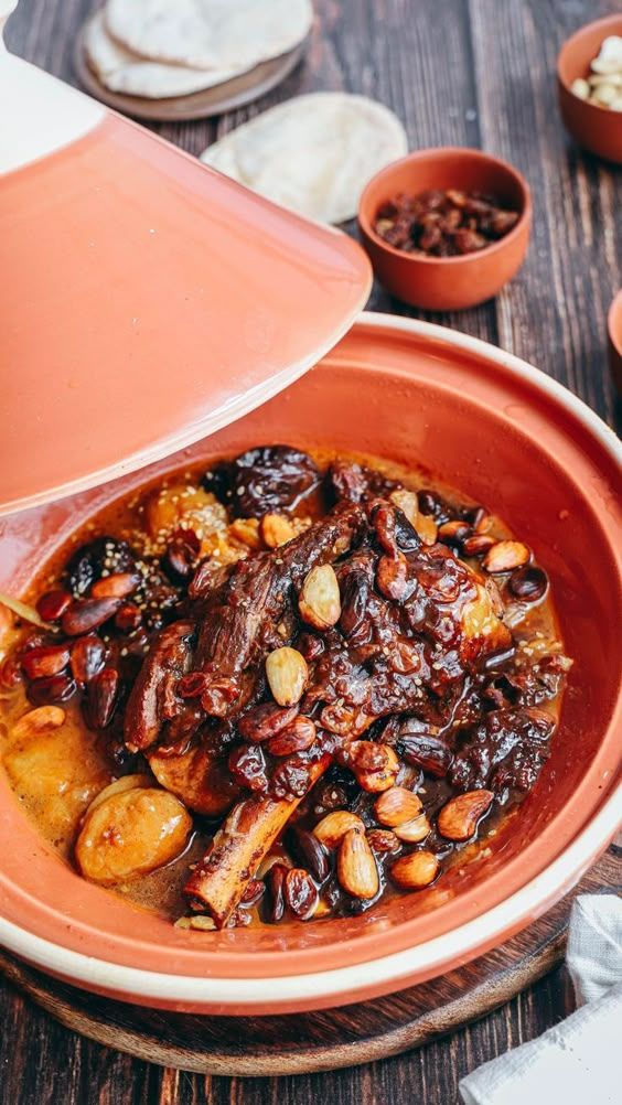 Agneau confit &eacute;pices Qatar