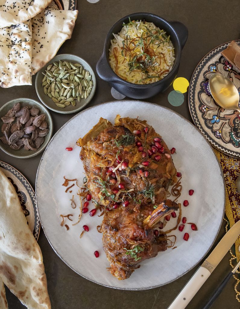 Agneau confit &eacute;pices Qatar