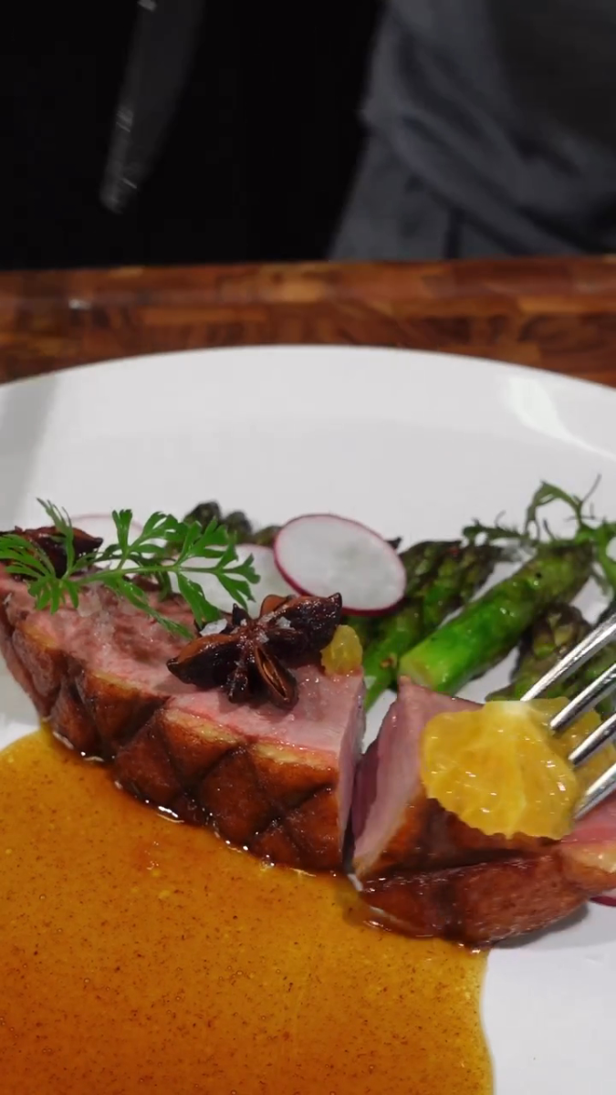 Canard au sang gastronomie