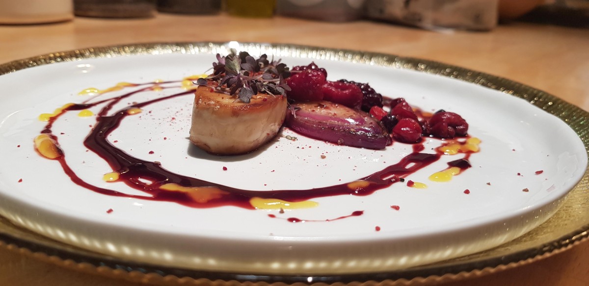 r&eacute;duction de vinaigre de framboise