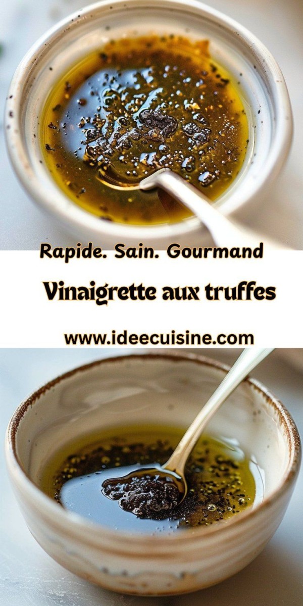 vinaigrette de truffe blanche