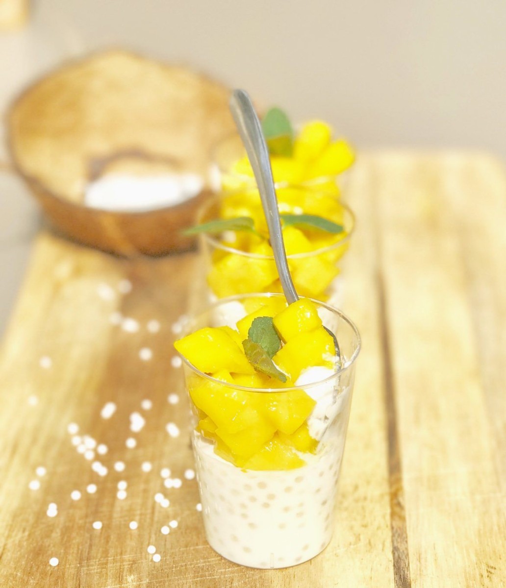 Perles de tapioca coco mangue