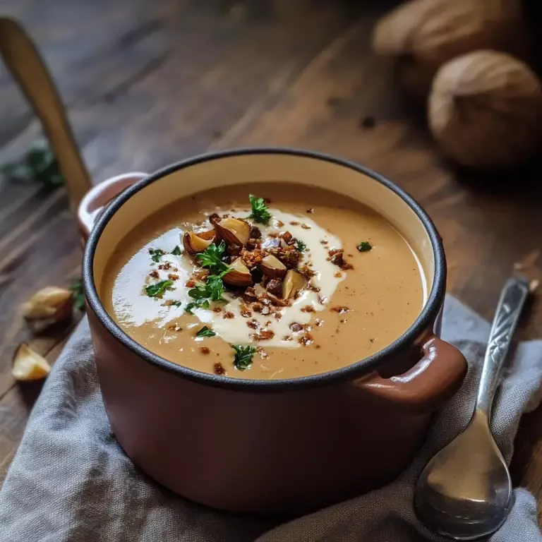 Velout&eacute; ch&acirc;taigne truffe