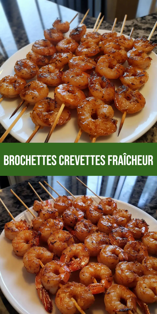 Crevettes marin&eacute;es Vanuatu