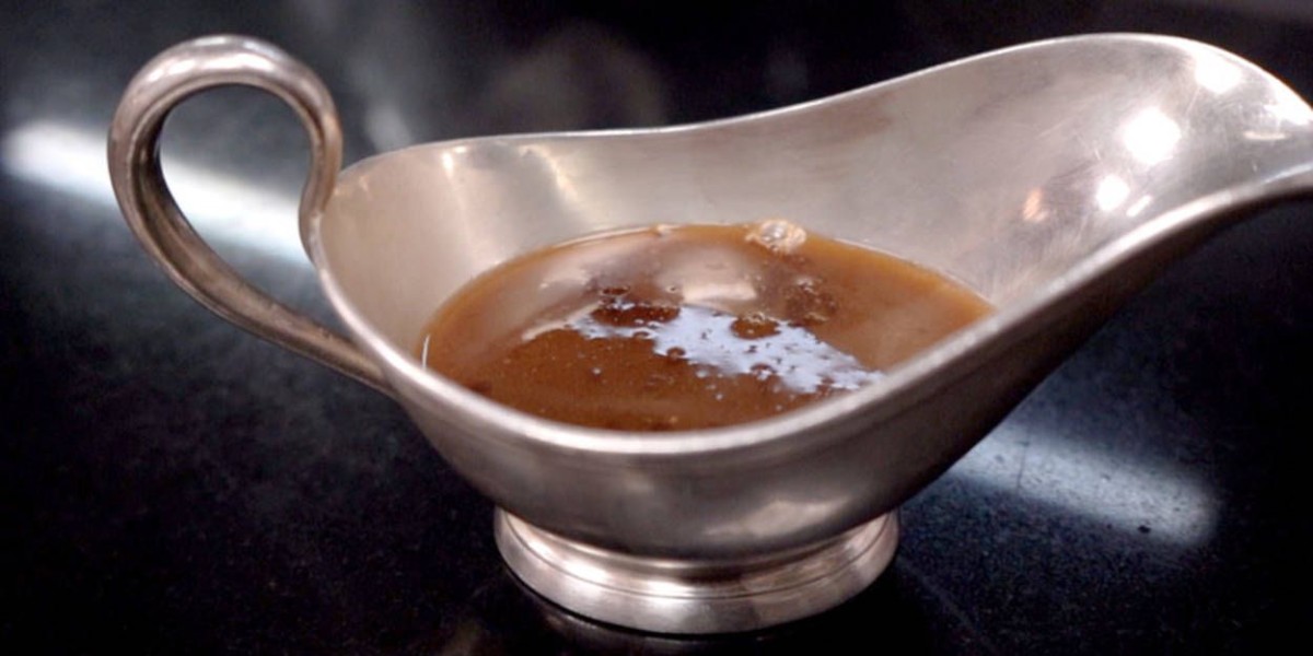 Sandre r&ocirc;ti jus d'herbes