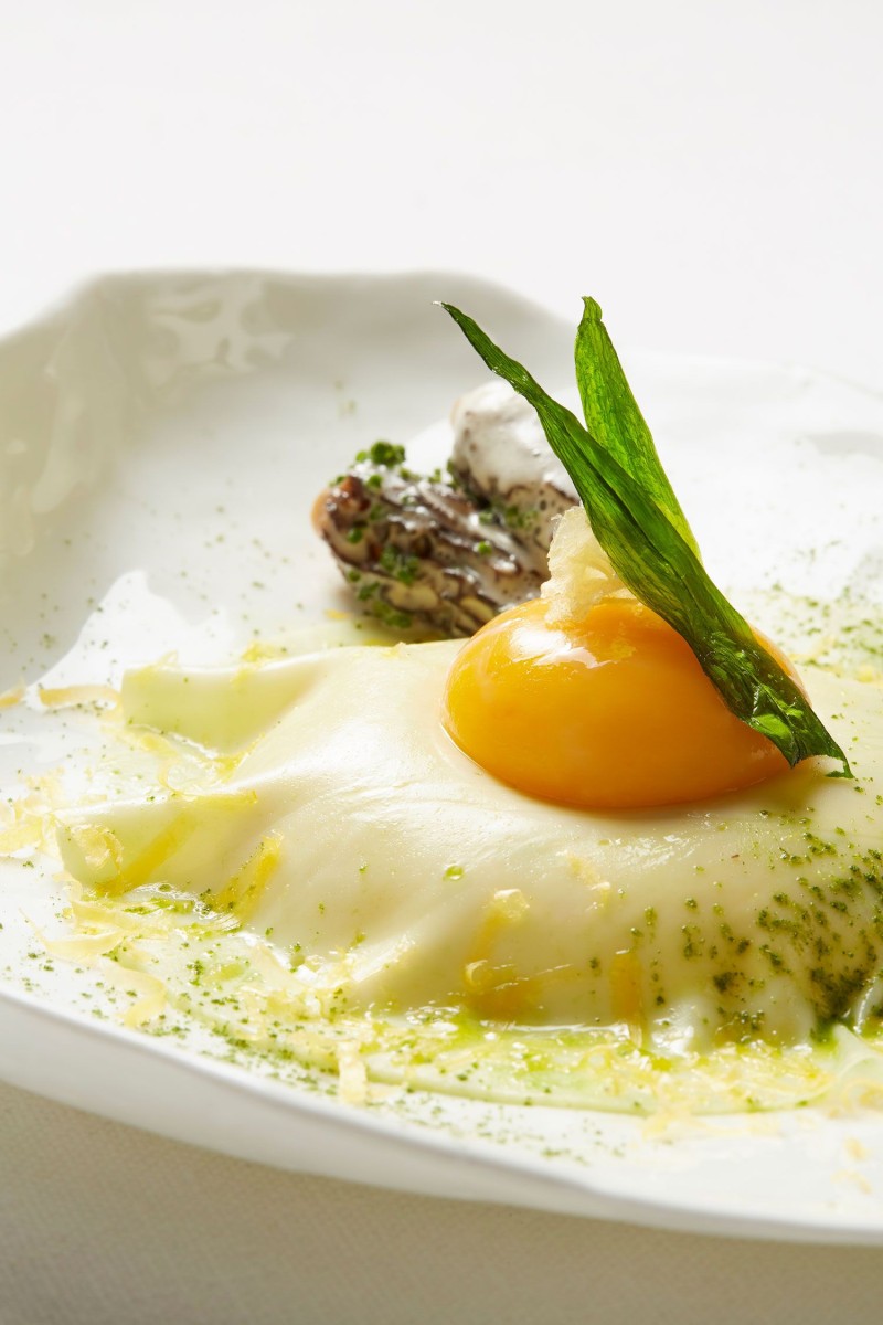 &OElig;uf parfait morilles