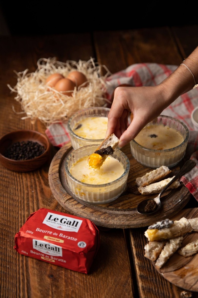 &OElig;uf parfait morilles