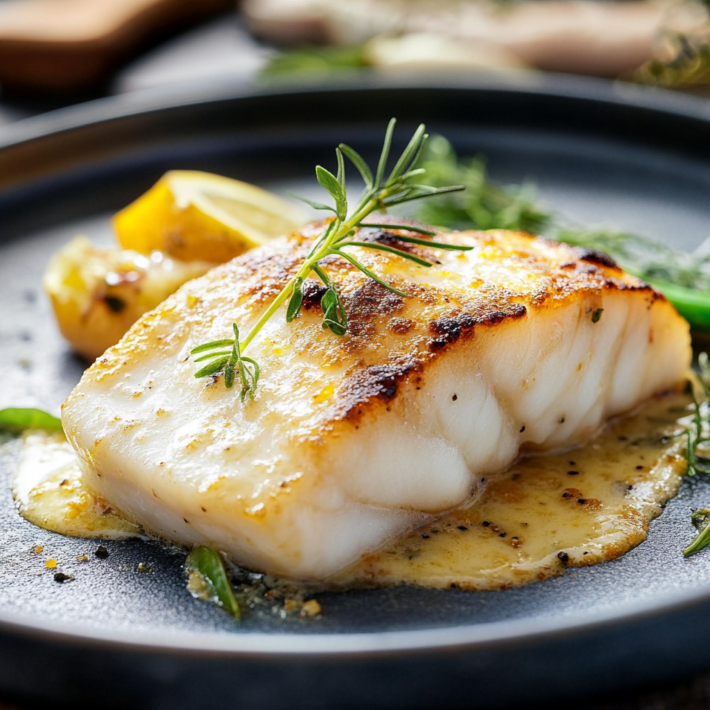 Dos de cabillaud nacr&eacute;