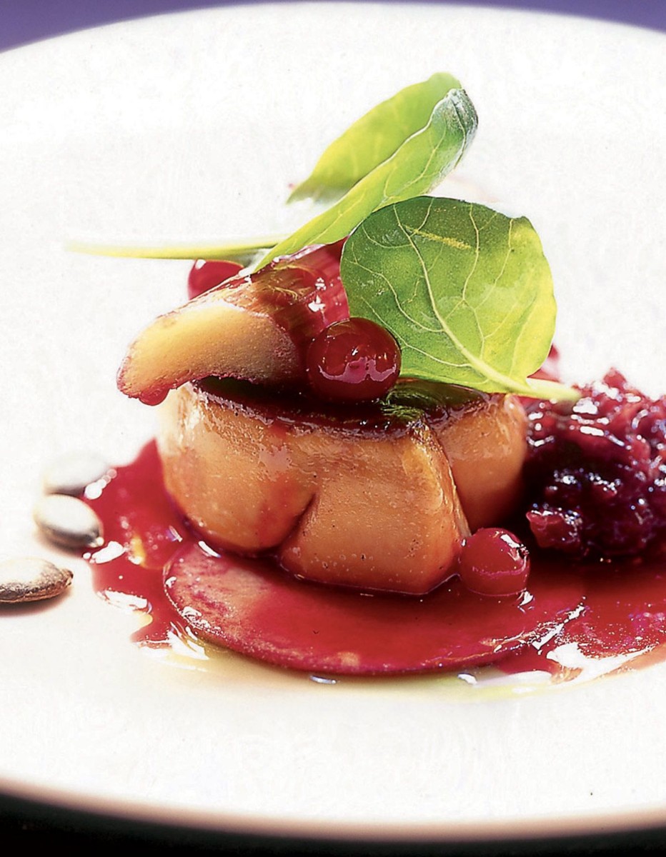 r&eacute;duction de vinaigre de framboise