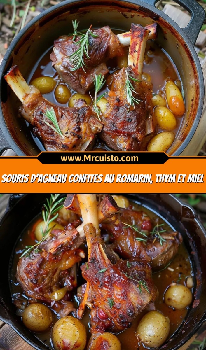 Jus d'agneau romarin