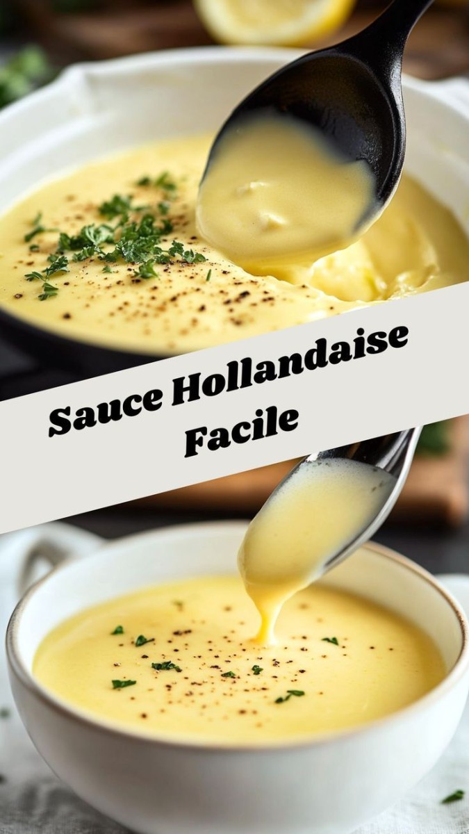 sauce hollandaise traditionnelle