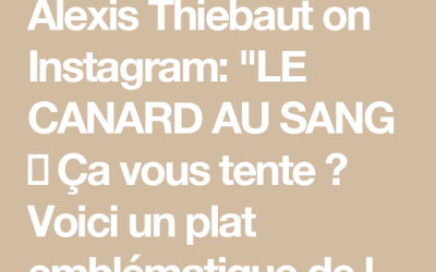 La conversion l en ml d’un jus de canard à la presse, lié au sang et Porto.