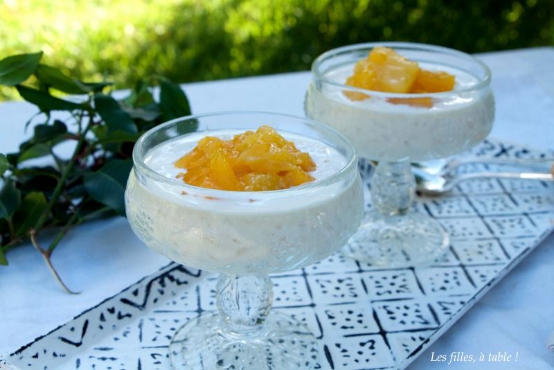 Riz au lait f&egrave;ve tonka