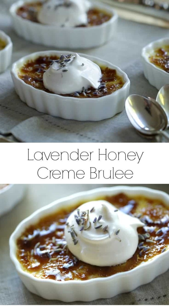 Cr&egrave;me br&ucirc;l&eacute;e lavande