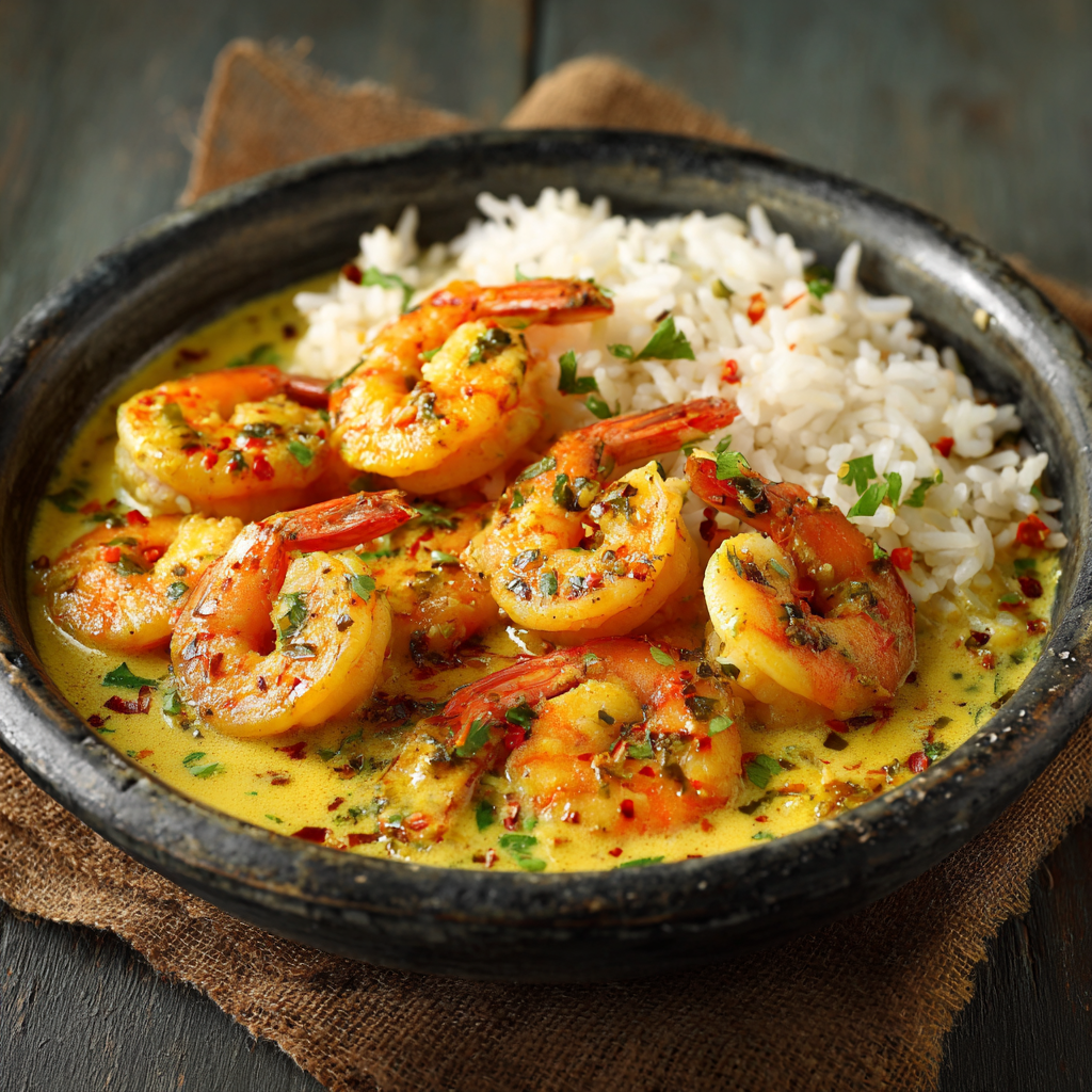 Crevettes marin&eacute;es Vanuatu