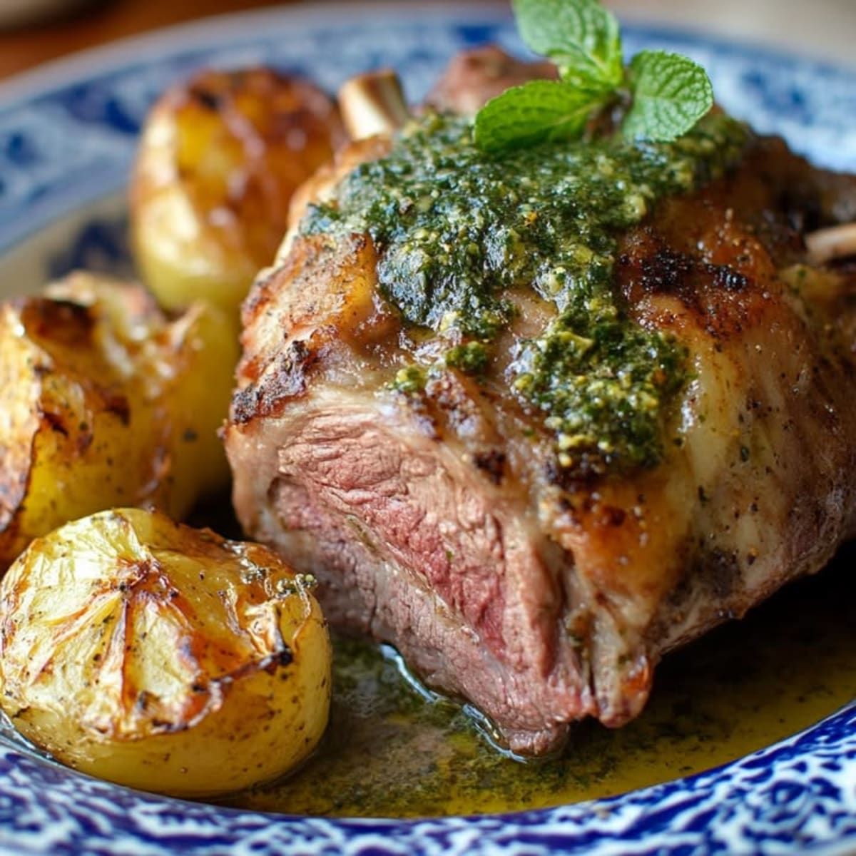 Jus d'agneau romarin