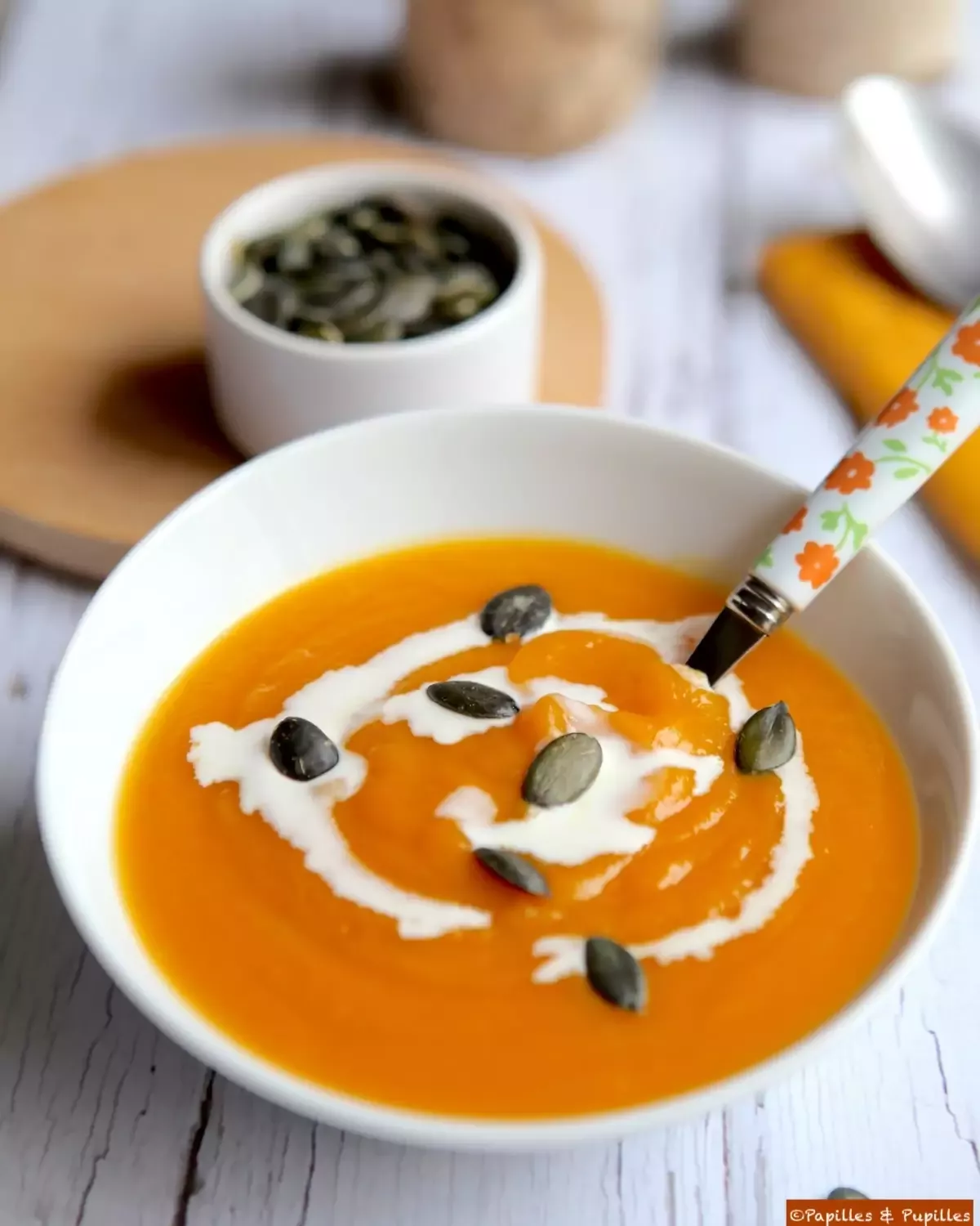 velout&eacute; de courge butternut