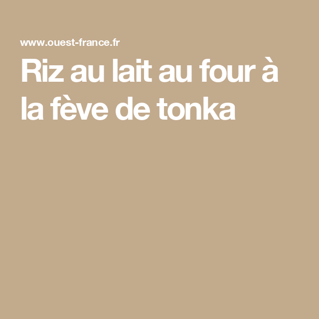 riz au lait cr&eacute;meux