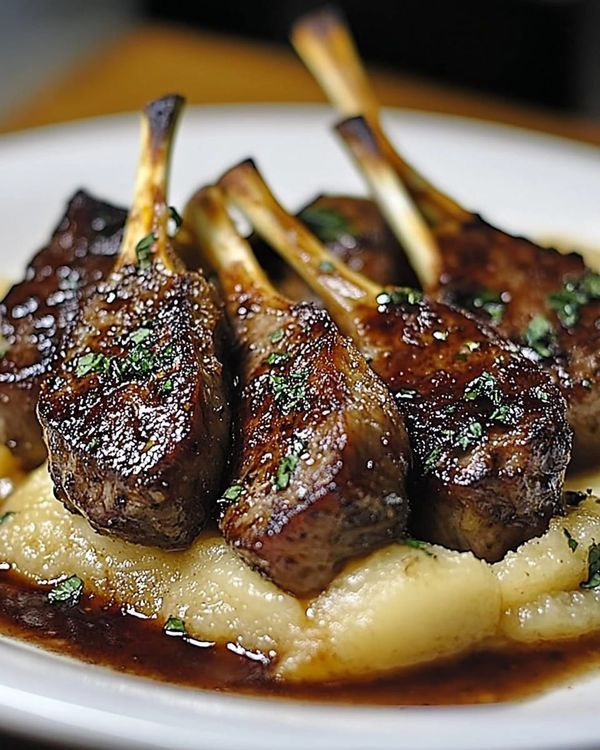 Agneau confit &eacute;pices Qatar